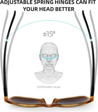 Load image into Gallery viewer, Italian-Made Crystal Brown Polarized Sunglasses with Scratch-Resistant Lenses