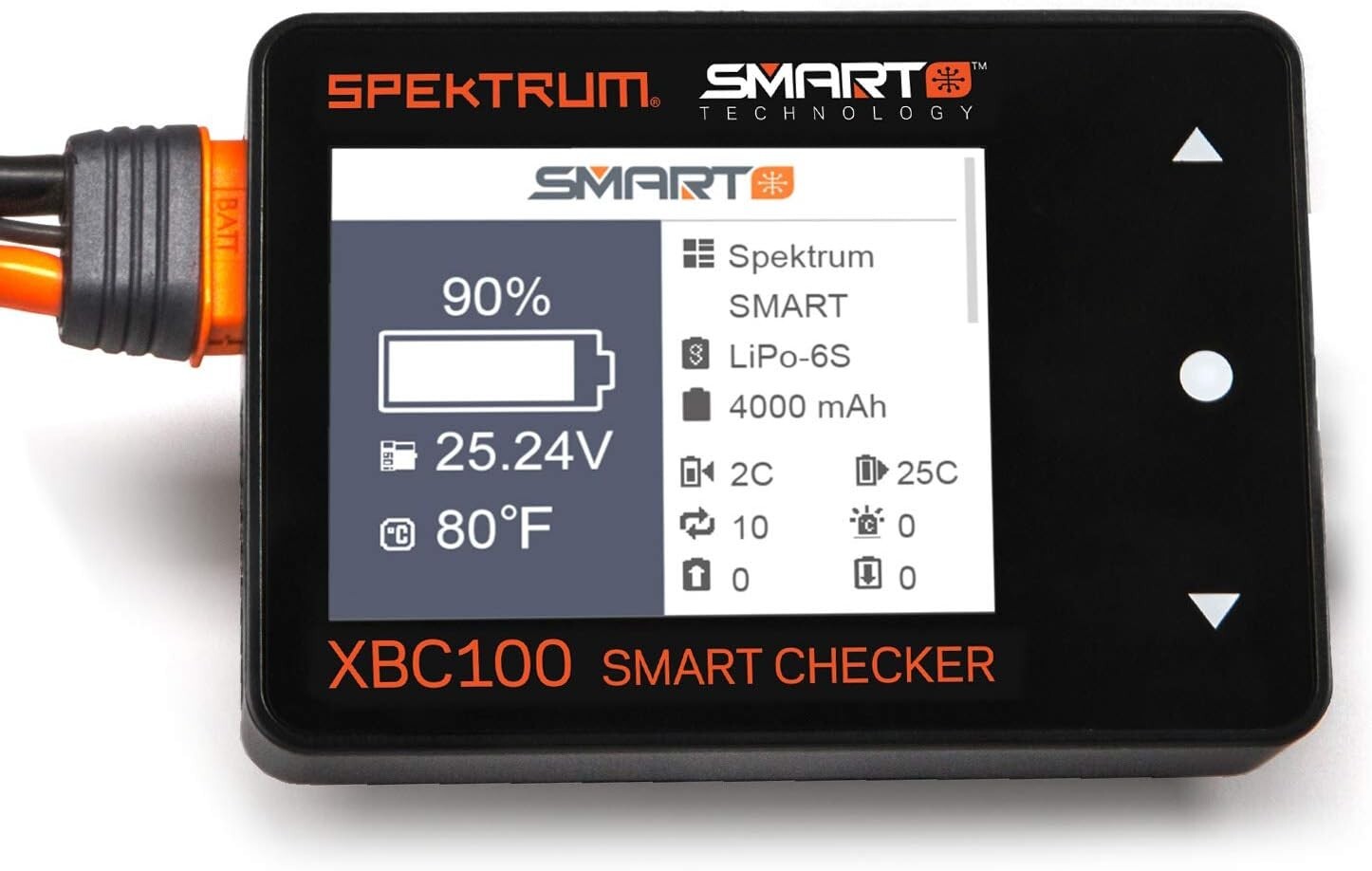 Lightweight Smart Battery Checker & Servo Driver with Full-Color Touch Interface