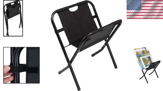 Versatile Folding Artwork Display Stand - Perfect for Art Shows and Galleries