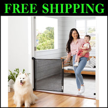 Load image into Gallery viewer, Heavy-Duty Retractable Baby Gate with Quick Locking for Safe Spaces Anywhere