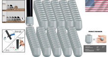 Load image into Gallery viewer, 300 Pcs Heavy Duty Grey Folding Chair Leg Caps - Protect Floors Effortlessly