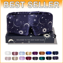 Load image into Gallery viewer, Award-Winning Silk Sleep Mask - Hypoallergenic for Gentle Skin Protection