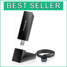 Load image into Gallery viewer, Lightning Fast Nighthawk WiFi 6E Adapter A8000 - 3Gbps Max Speed for Gaming