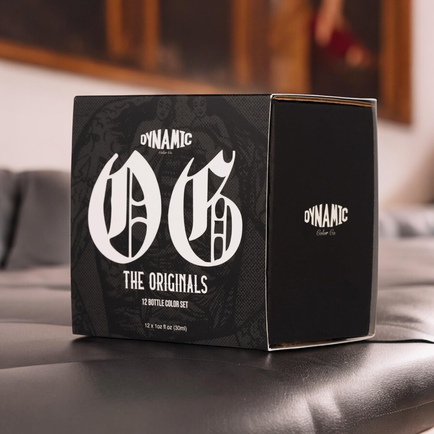 Dynamic Color Tattoo Ink Set - 12 Vivid 1 oz Bottles for Professional Artists