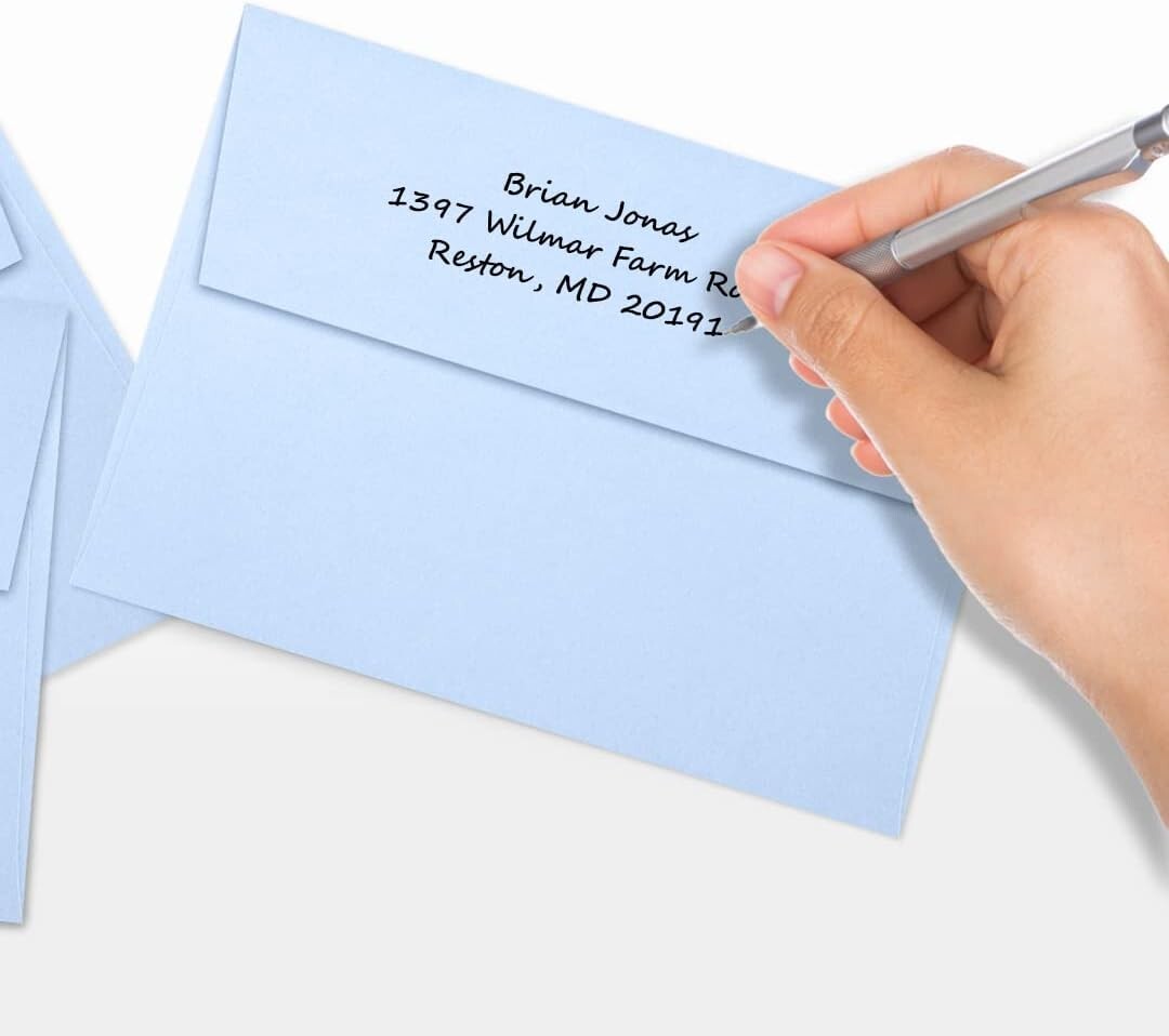 Durable Self-Seal A7 Envelopes in Baby Blue – Perfect for Every Occasion