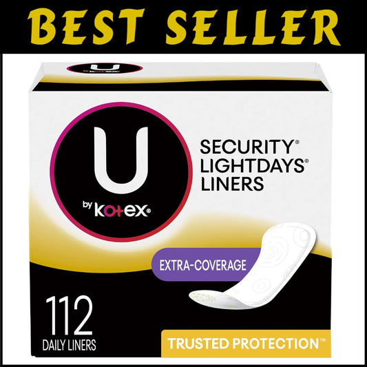 Lightdays Daily Panty Liners - Hypoallergenic and Unscented, 224 Liners Total