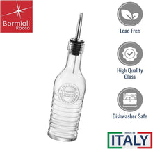 Load image into Gallery viewer, Elegant 270 ml Glass Bottles for Olive Oil &amp; Vinegar with Stainless Steel Spouts