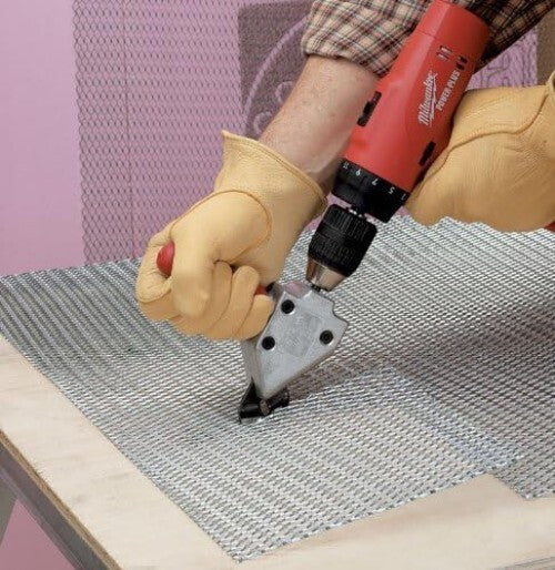 Upgrade Power Drills to Sheet Metal Shears with Turbo Shear – 20 Gauge Capacity