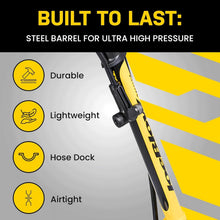Load image into Gallery viewer, Durable JoeBlow Bike Pump - Ergonomic Floor Pump for Accurate Inflation