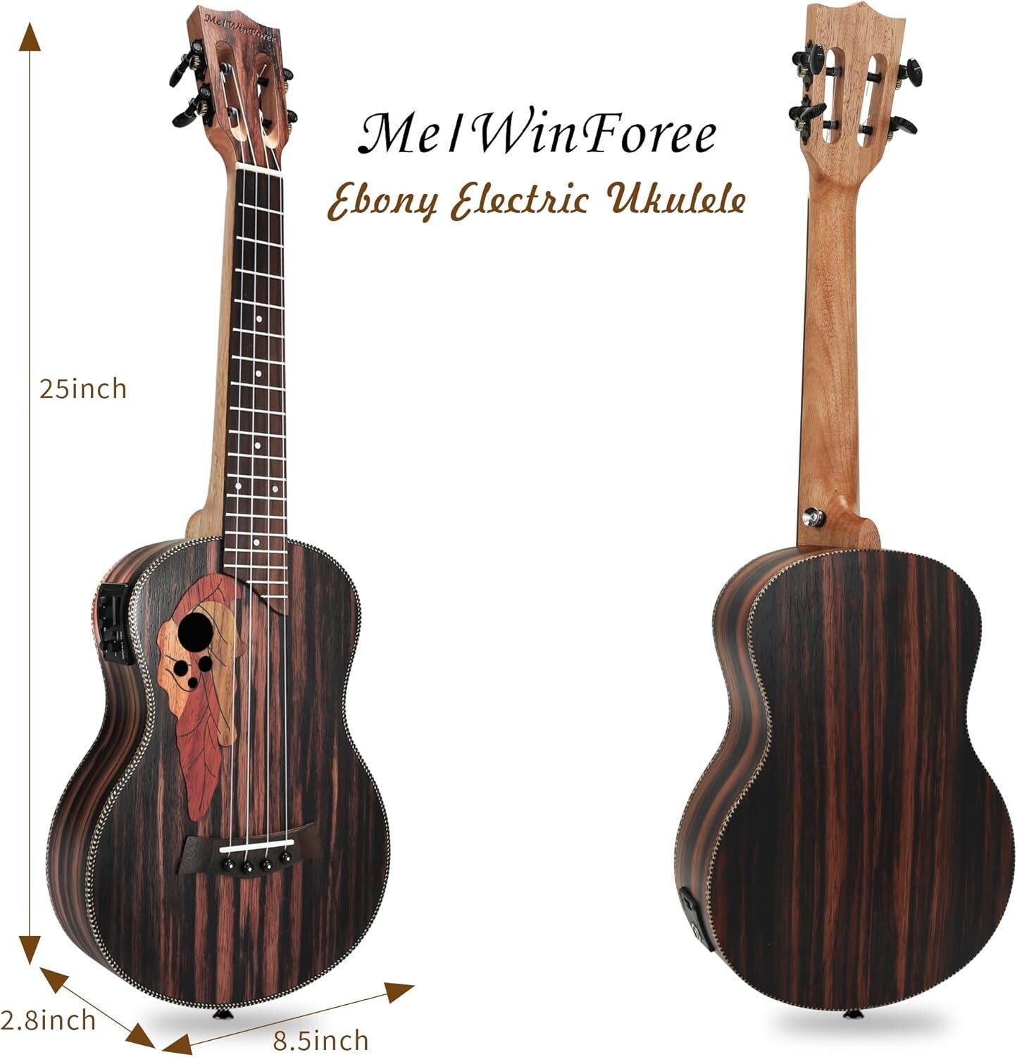 Versatile Electric Ukulele Bundle for Left-Handed Beginners - Exceptional Sound