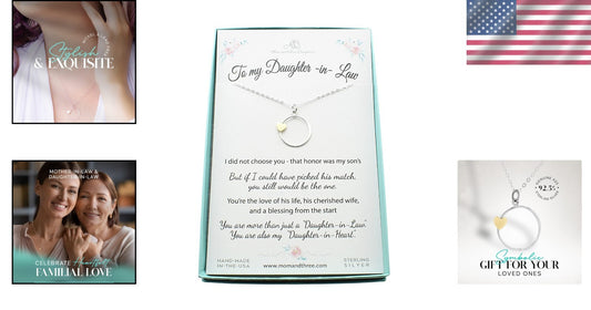 Handmade Silver Circle Charm Necklace with Bronze Heart – Perfect Gift for Da...