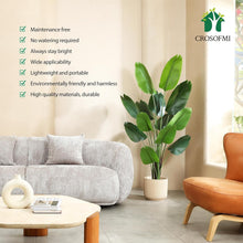 Load image into Gallery viewer, Lightweight 6 Feet Artificial Palm Plant in Pot - Perfect for Modern Home Style