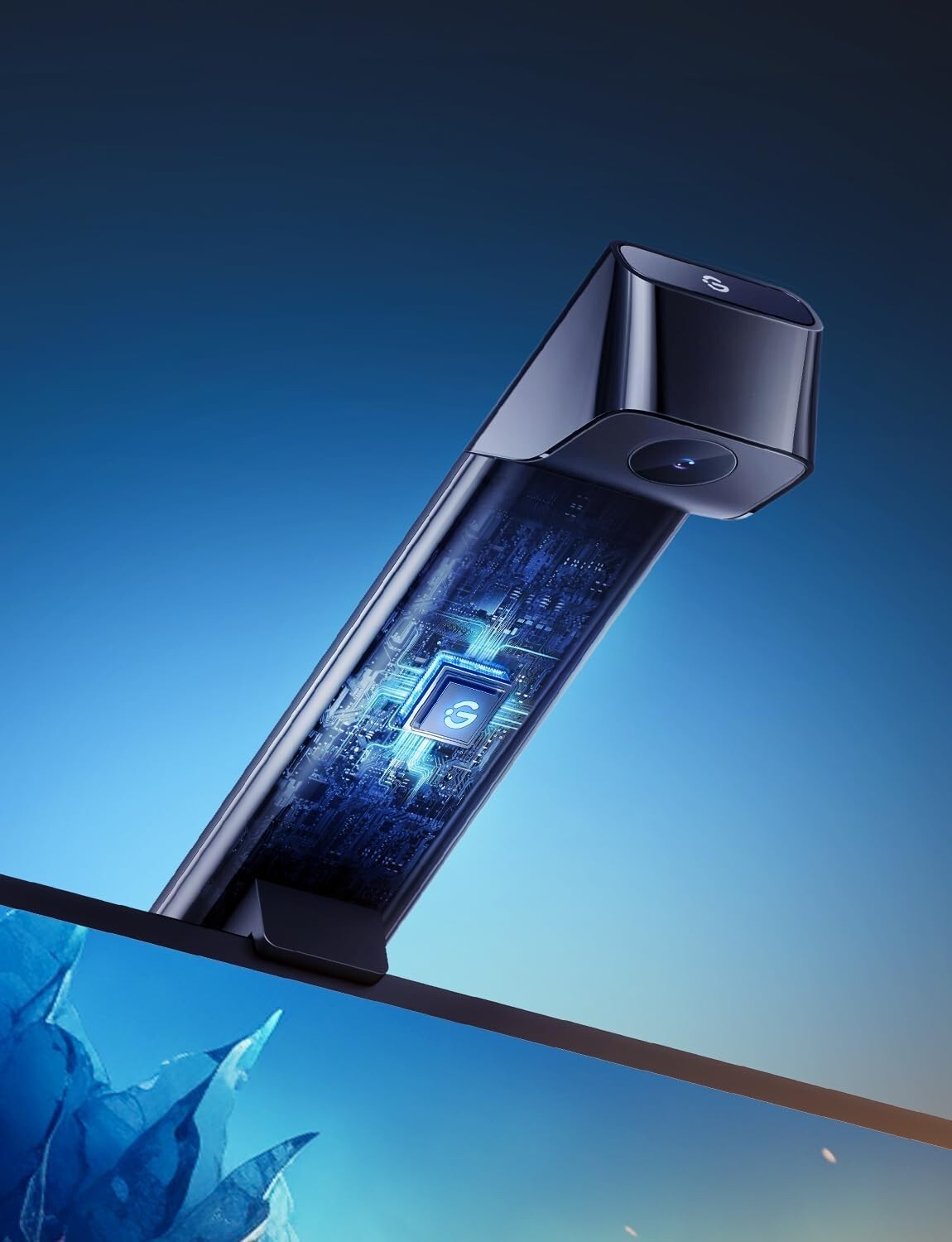 11.8ft Multicolor LED TV Backlight with Voice Control & Fish-Eye Sync Technology