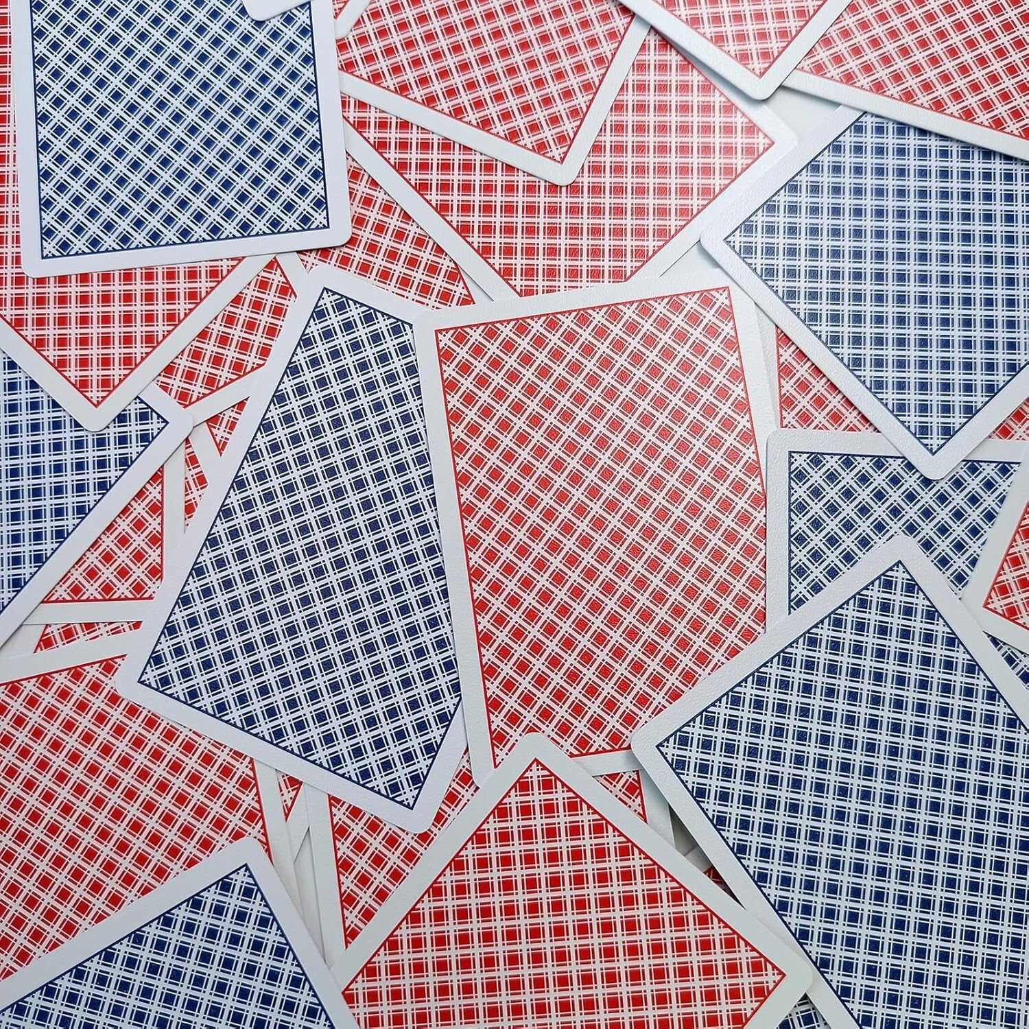 Elegant Plastic Playing Cards: Waterproof, Washable, 12 Decks Included