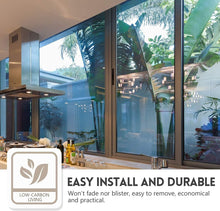 Load image into Gallery viewer, One Way Daytime Privacy Window Film - Black-Silver UV Blocking Tint 23.6x13.1ft