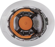 Load image into Gallery viewer, Premium White Hard Hat with Light - Vented Design &amp; Universal Accessory Slots