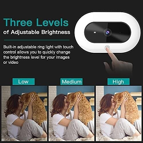 Professional Webcam with Video Capture at 1080P, Automated Focus & Privacy Cover