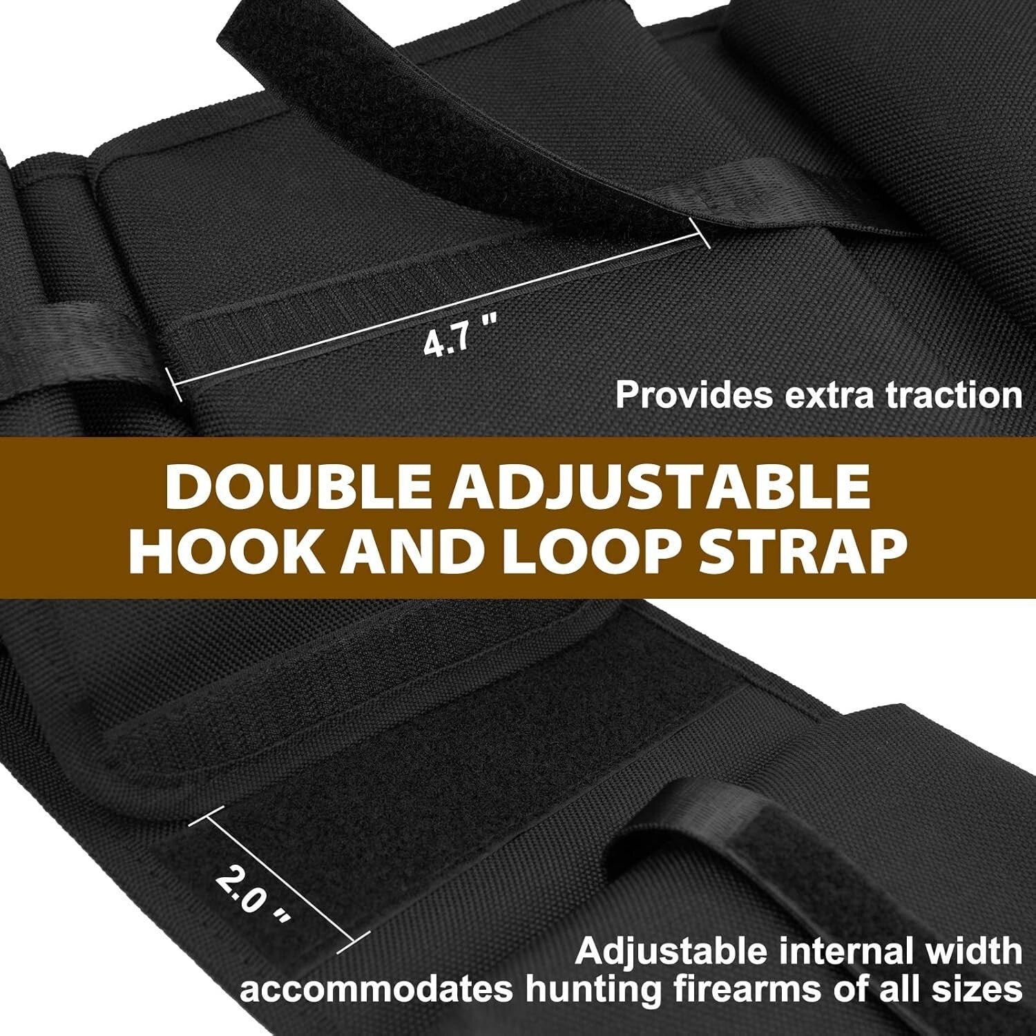 Lightweight Easy-Install Gun Rack for Truck - Secure Dual Gun Storage