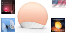 Load image into Gallery viewer, Sunrise Alarm Clock &amp; Sound Machine: 26 Soothing Sleep Sounds &amp; Night Light