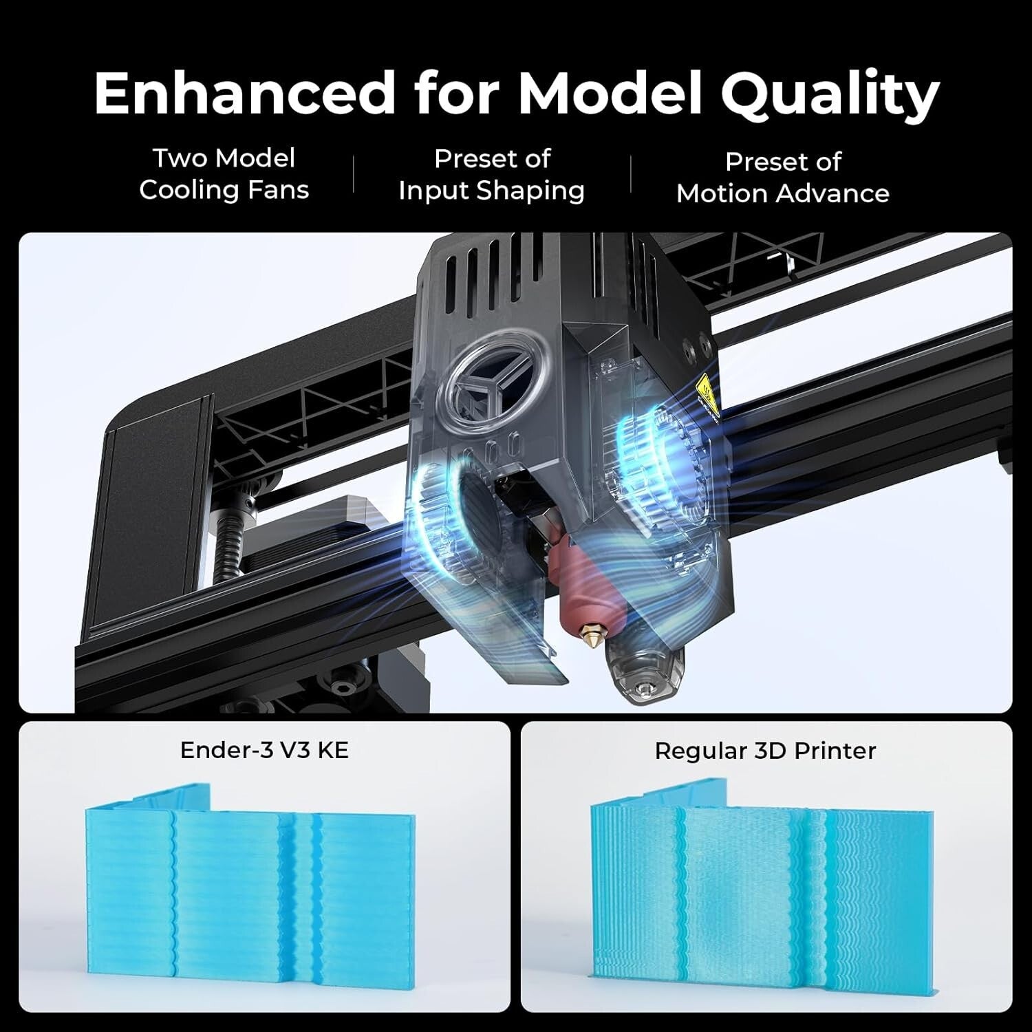 Easy-to-Use 3D Printer with 300℃ Support and Cloud Control - Ideal for Beginners