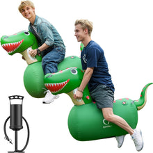Load image into Gallery viewer, Adventurous Bouncy Dinosaur Toys for Kids - 2 Pack, Perfect Gift for Ages 5+
