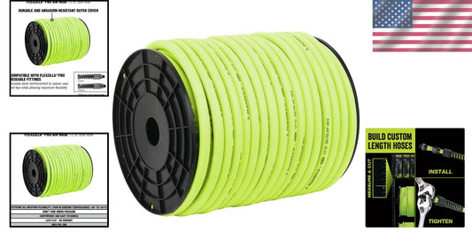 Flexible Hybrid Polymer Air Hose 1/2" x 250' - Crush & Kink Resistant Design