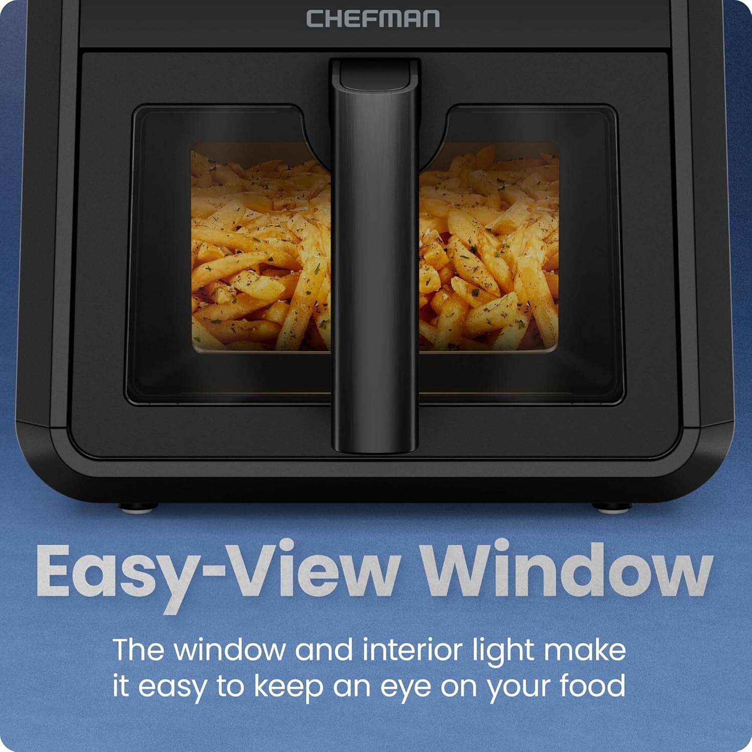 7-Qt High-Powered Air Fryer - Space-Saving, Touch Control for Crispy Meals