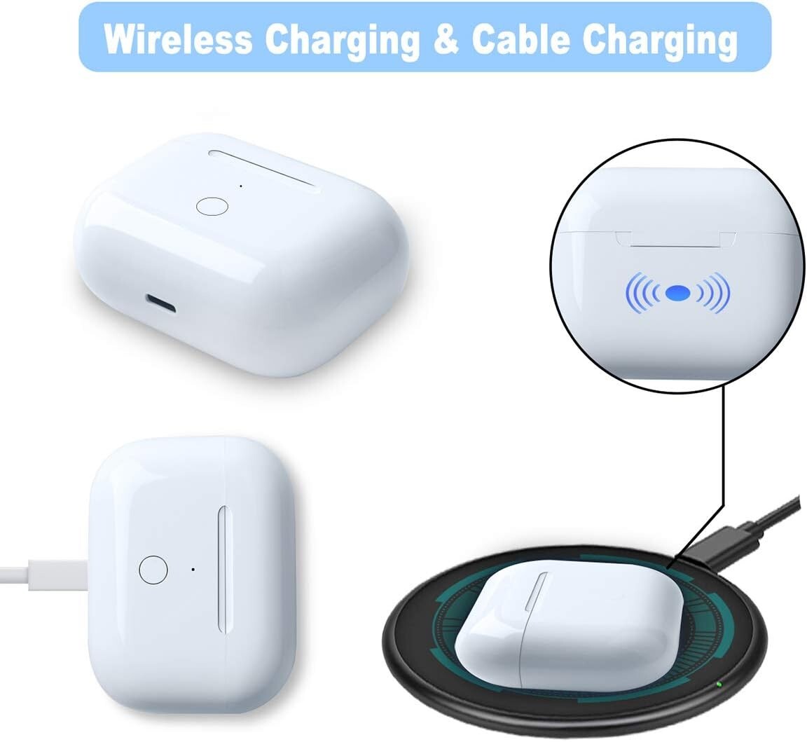 All-in-One Wireless AirPod Pro 1st & 2nd Charging Case - Lightweight & Efficient