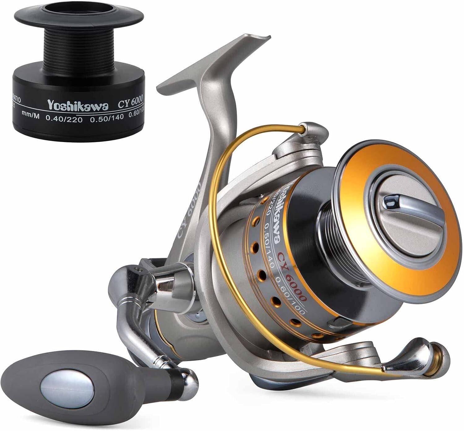 High-Power Baitfeeder Spinning Reel 3000 - 11 Ball Bearings, 5.5:1 Gear Ratio