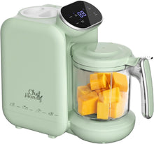 Load image into Gallery viewer, Safe Baby Food Processor with Auto Cooking, Grinding &amp; Stainless Steel Basket
