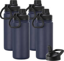 Load image into Gallery viewer, Stylish 16 oz Stainless Steel Kids Water Bottle - Perfect for School &amp; Travel