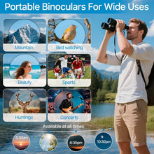 Load image into Gallery viewer, 20x50 High Power Waterproof Binoculars with Smartphone Adapter for Bird Watching