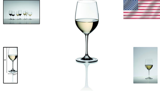 4-Pack Clear Viognier/Chardonnay Wine Glasses - Elevate Your Wine Experience