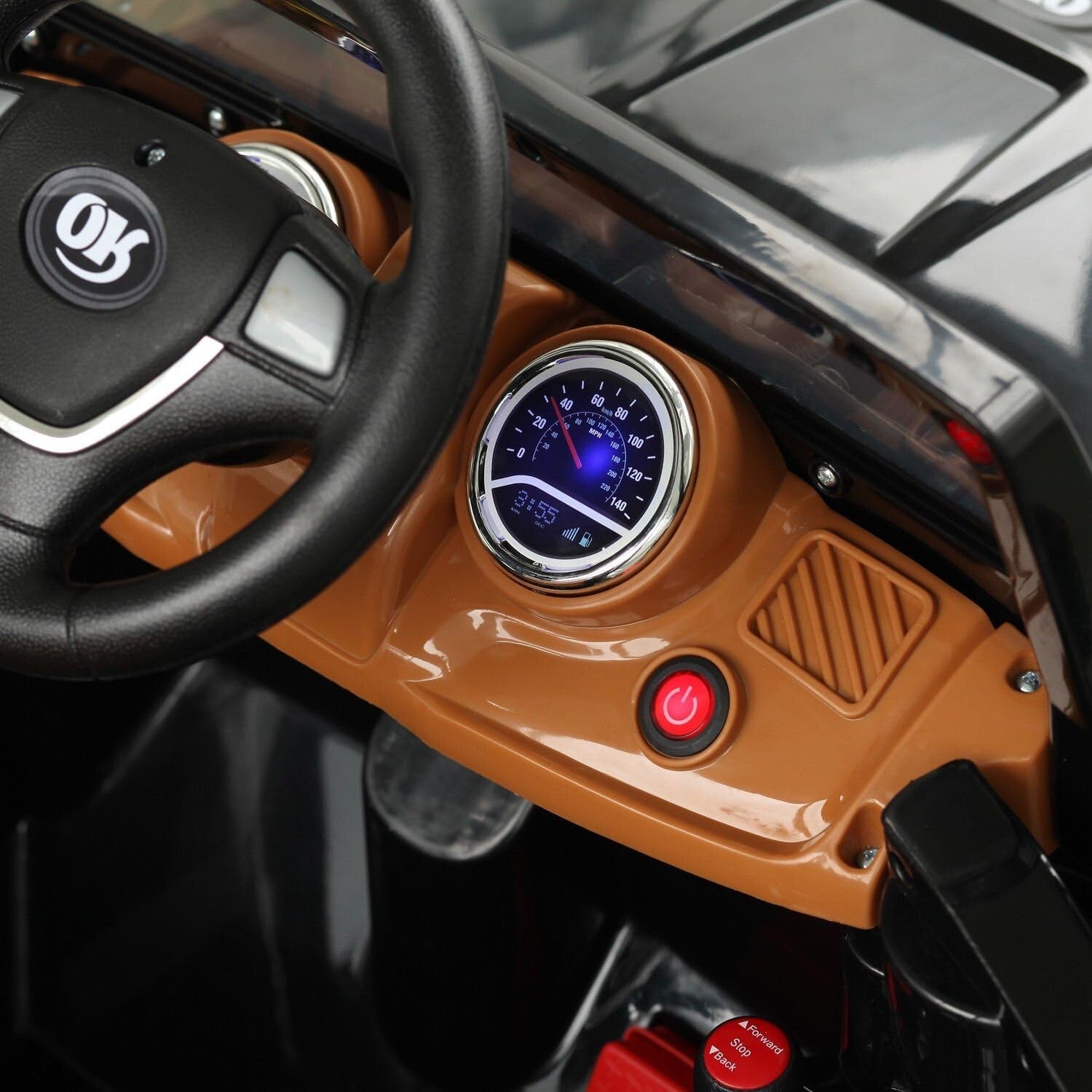 Electric Kids Ride-On Car with MP3, Remote Control, and Safety Seat Belt