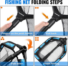 Load image into Gallery viewer, Floating Fishing Net Combo with Telescopic Pole - Ideal for Steelhead &amp; Salmon