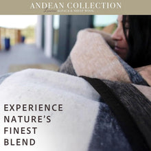 Load image into Gallery viewer, Warm &amp; Breathable Alpaca Wool Blanket - King Size, Durable &amp; Machine Washable