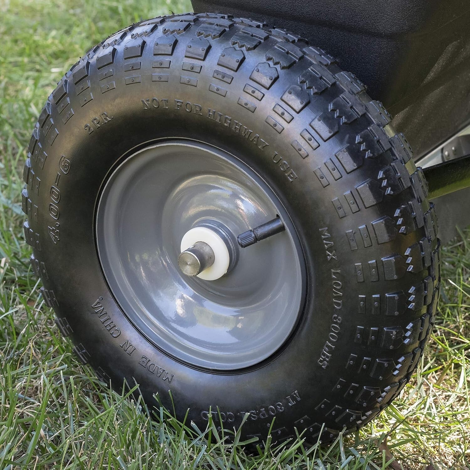 Efficient 175 lb Drop Spreader with 42-inch Spread Width for Lawn & Garden Care