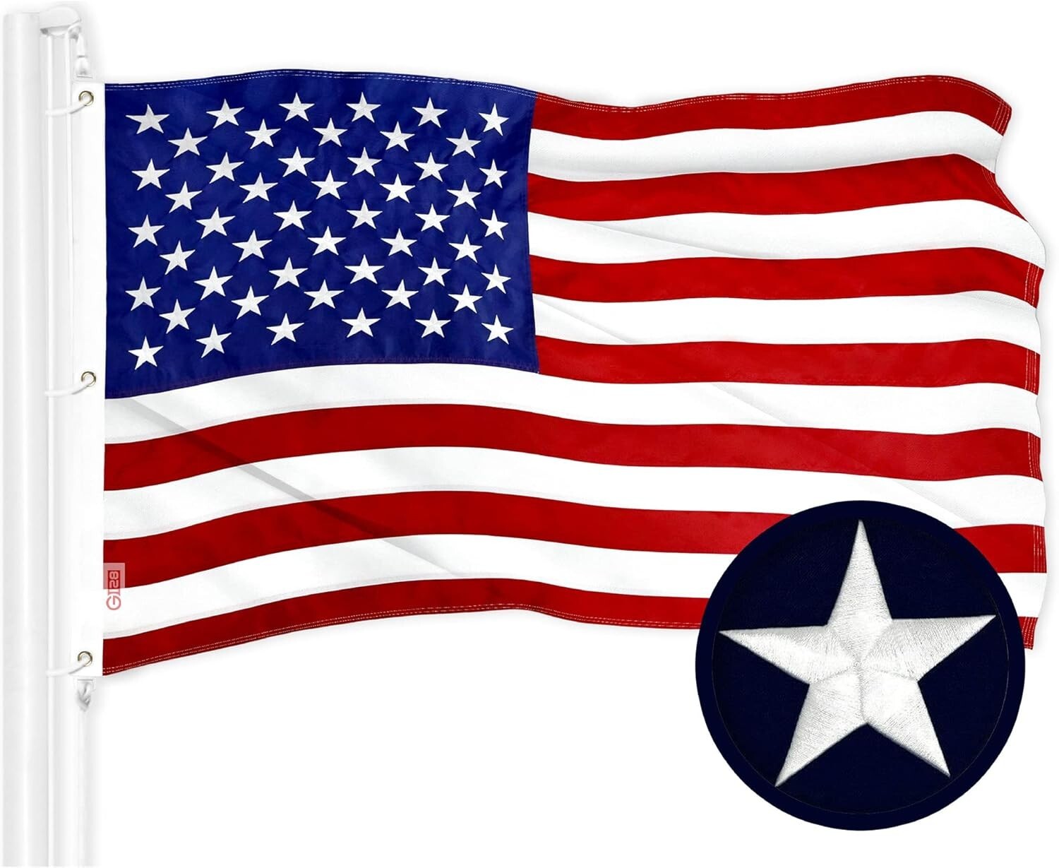 Patriotic 6x10 Ft Heavyweight American Flag - Ideal for All Event Celebrations