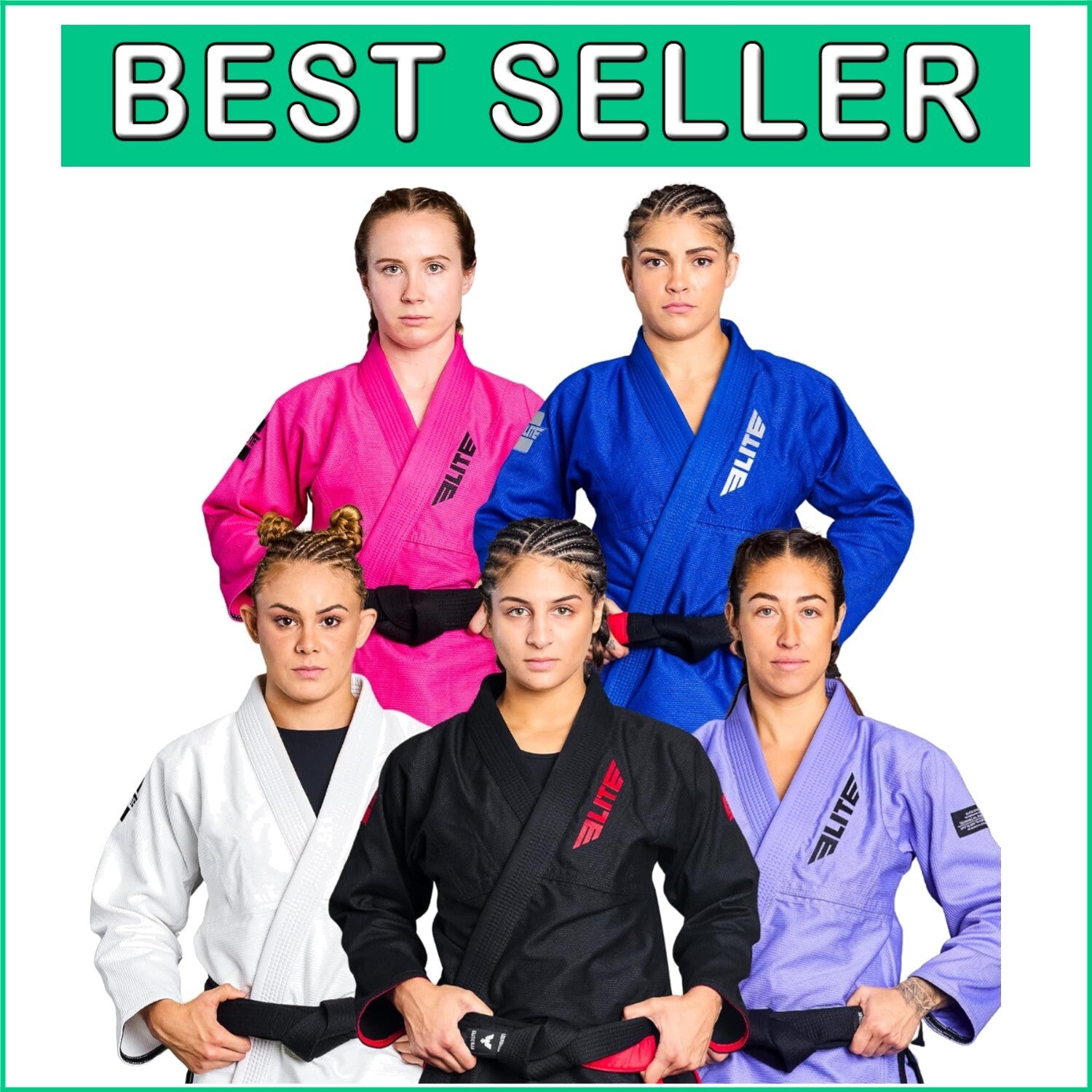 Ultra-Light Women's IBJJF Approved BJJ GI - Perfect Fit for Every Training