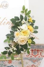 Load image into Gallery viewer, Versatile Yellow Floral Arch Arrangement - Ideal for Weddings and Celebrations