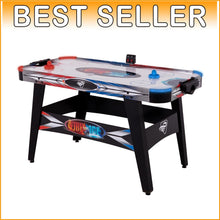 Load image into Gallery viewer, Light-Up 54-Inch Fire 'n Ice Air Hockey Table – Includes 2 LED Pushers