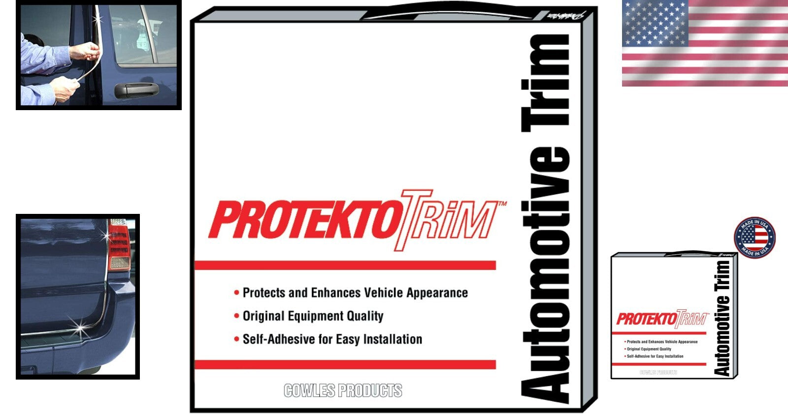 Chrome Self-Adhesive Vehicle Trim - 50ft UV-Proof Protection Against Scratches