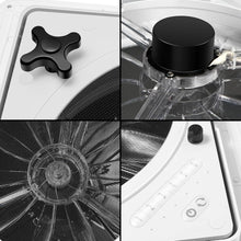 Load image into Gallery viewer, Smart RV Roof Vent Fan - Smoke-Colored with Transparent Blades for Brightness
