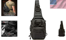 Load image into Gallery viewer, Versatile EDC Sling Backpack with Padded Firearm Pocket - Travel &amp; Range Ready
