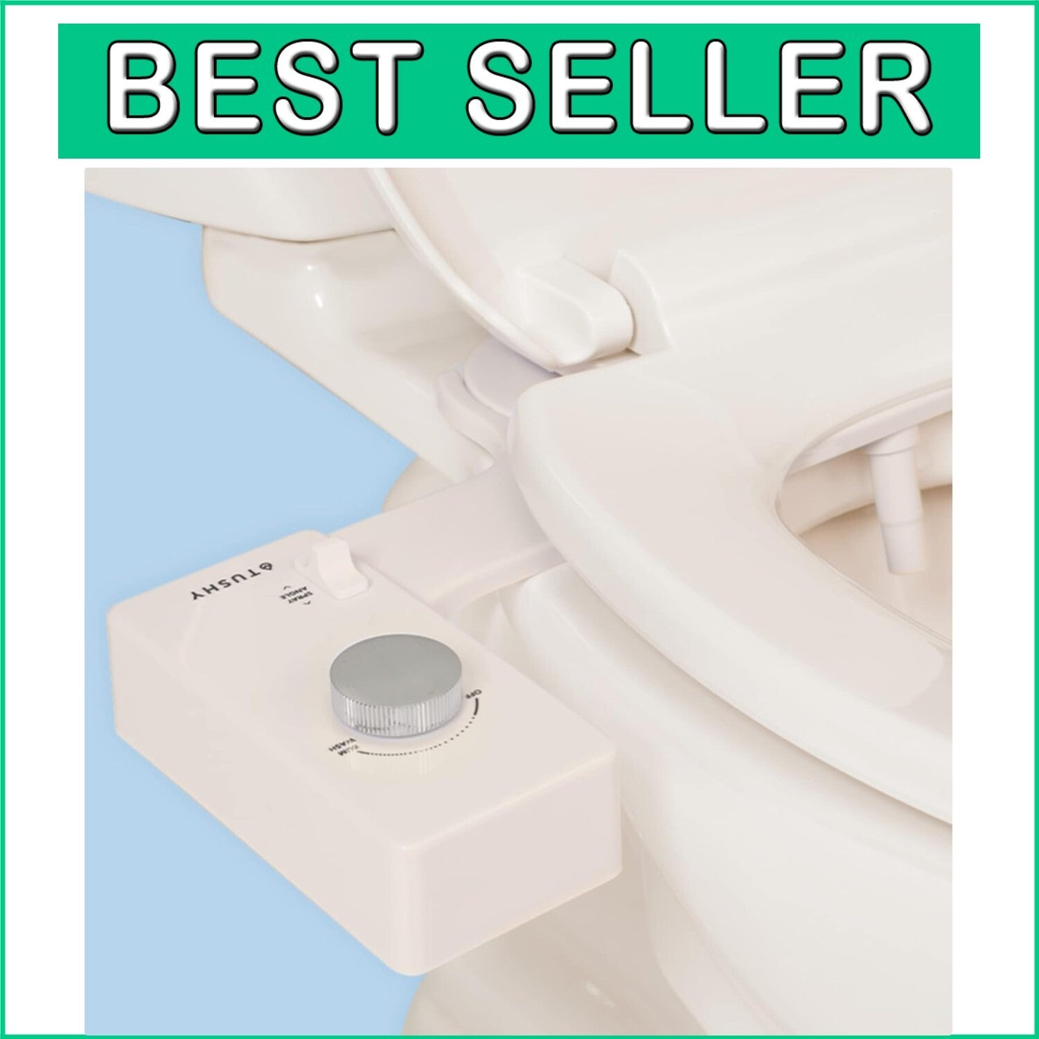 Classic 3.0 Non-Electric Bidet Seat Attachment with Adjustable Water Pressure