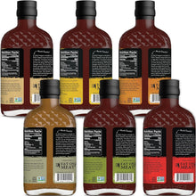 Load image into Gallery viewer, Natural Ingredients Variety BBQ Sauce Pack - 6 Bottles for Flavorful Grilling