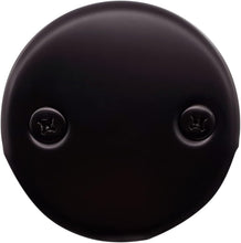 Load image into Gallery viewer, Oil Rubbed Bronze Bath Drain Kit - All-In-One Tip-Toe Overflow Assembly, 4 Count