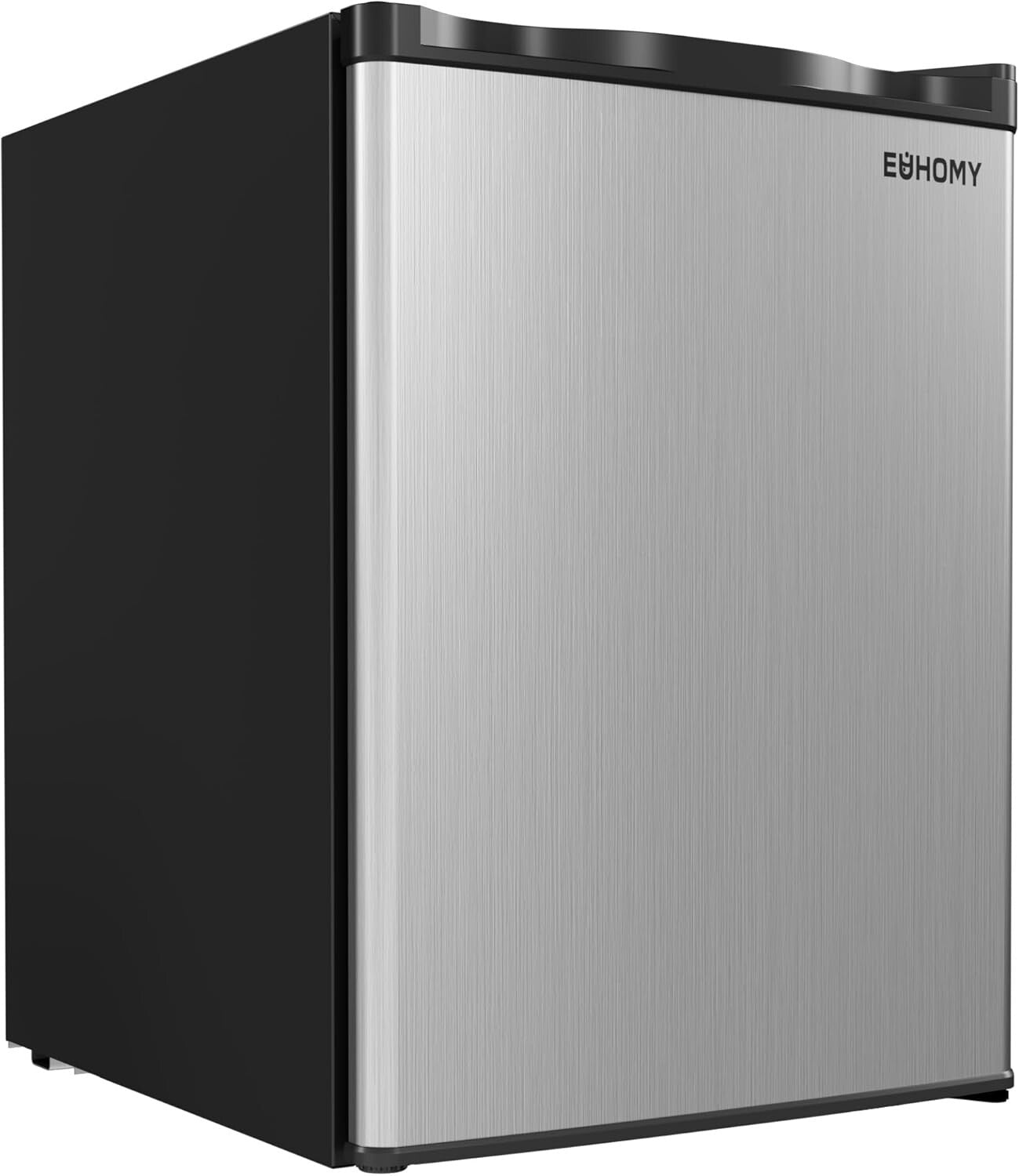 Energy-Saving Compact Freezer with Reversible Door - Ideal for Homes & Offices