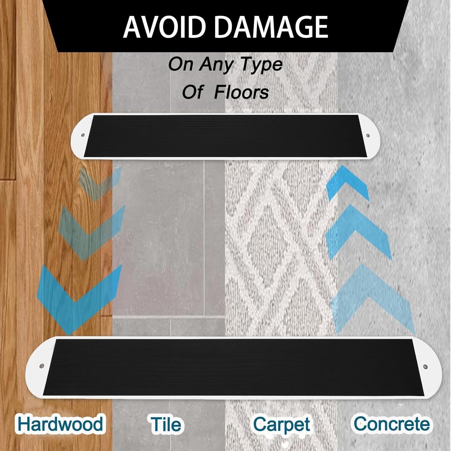 Reusable Furniture Movers with Pull Strap – Ideal for Carpet and Hardwood Use