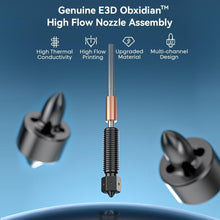 Load image into Gallery viewer, K1C 0.4mm Hardened Steel Nozzle with Multi-Channel Design for Faster 3D Printing